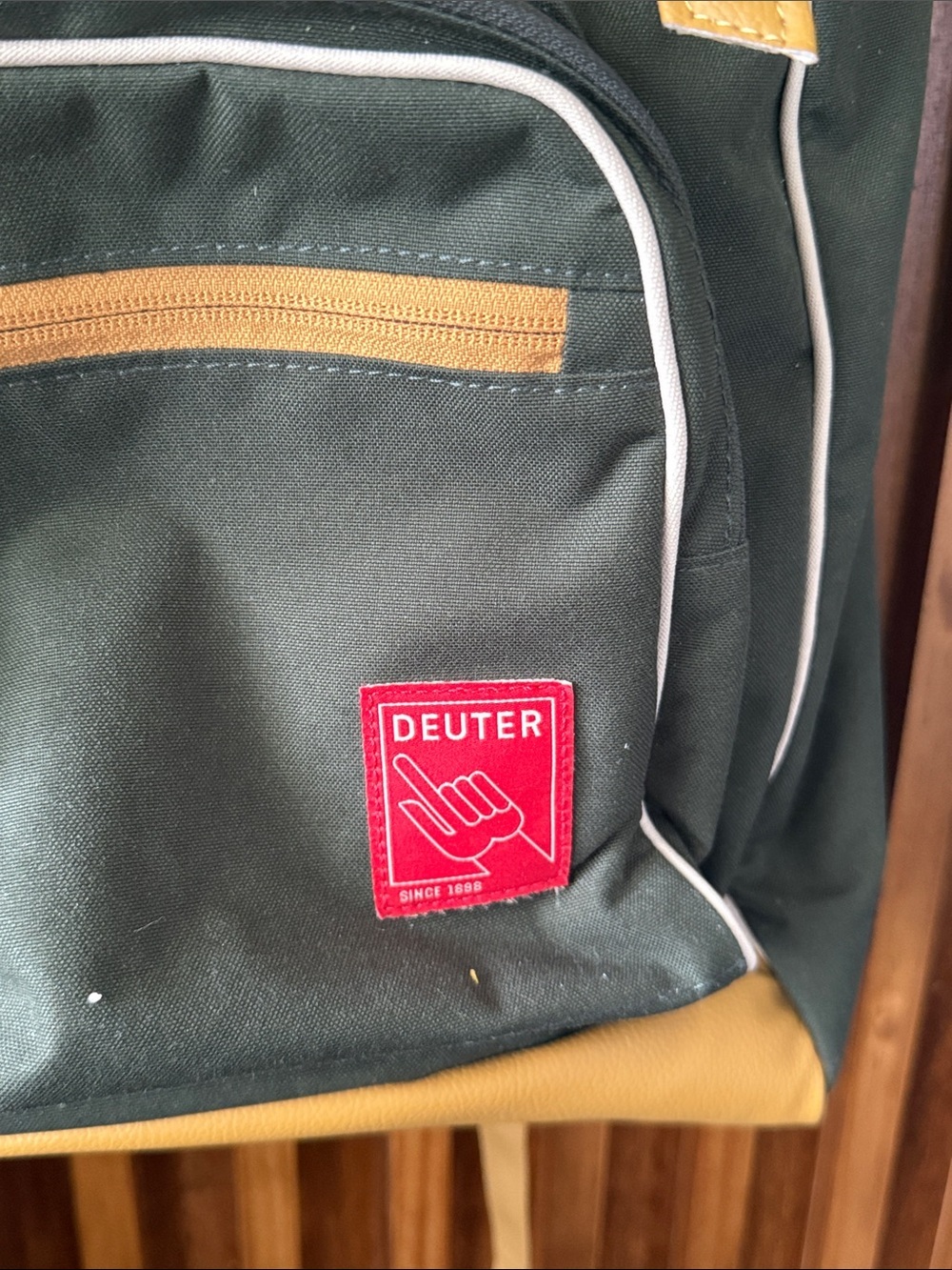 DUETER Innsbruck Back Pack. 22L Green Yellow - Picture 4 of 11
